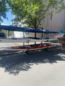 RACK IN 2 PARTS 3-KAYAKS