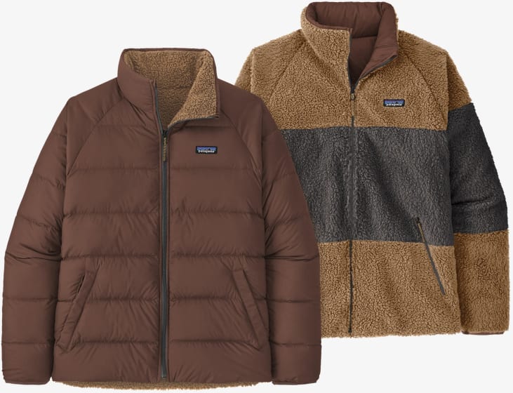 Reversible Silent Down Jacket Herre