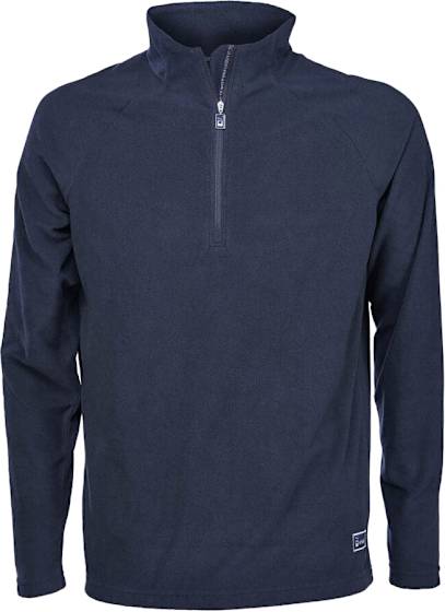 Micro Fleece Zip Neck Herre