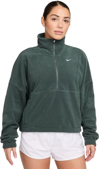 One Oversized 1/2-Zip Fleece Top Dame