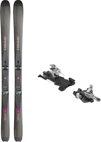 Crux 105 Pro med Freeraider 15 