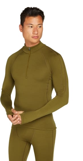 M 300 MerinoFine™ Polar Long Sleeve Half Zip Thermal Top