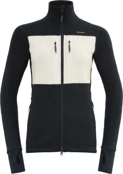 Egga Grid Merino Jacket Dame