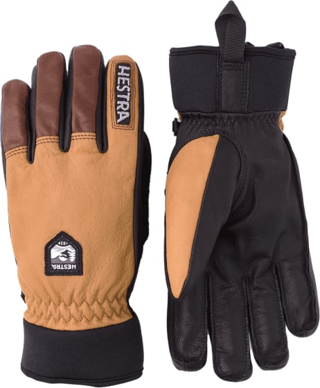 Army Leather Wool Terry Gloves