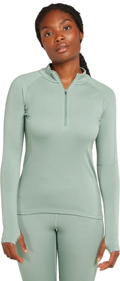 W 300 MerinoFine™ Polar Long Sleeve Half Zip Thermal Top