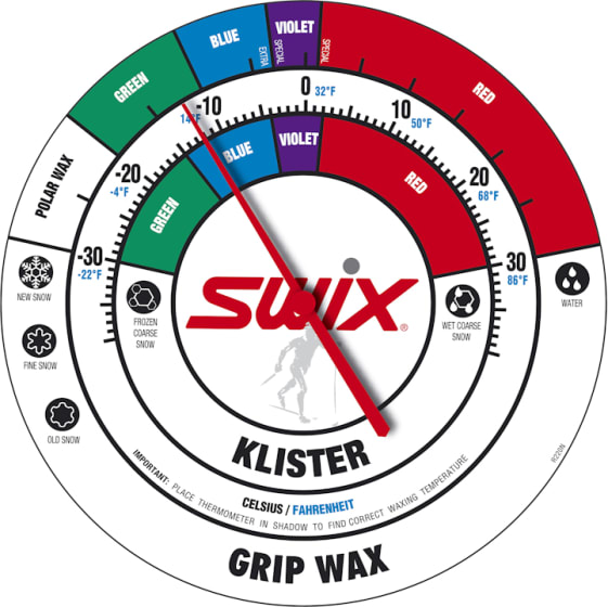 R220 Swix Round Wall thermomet