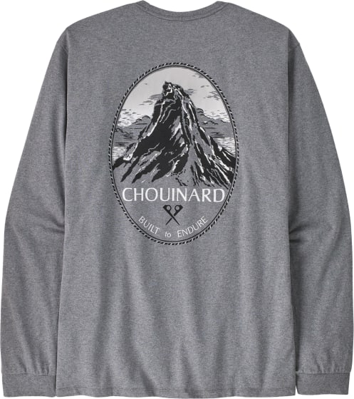 L/S Chouinard Crest Responsibili-Tee Herre