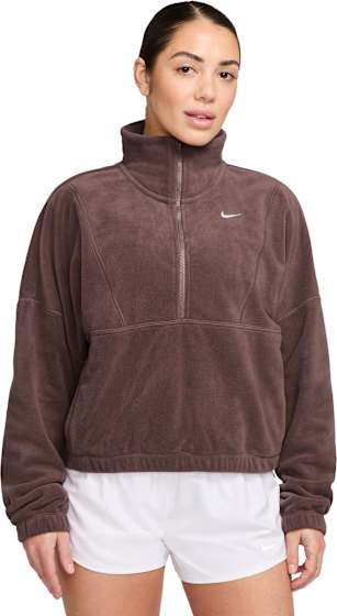 One Oversized 1/2-Zip Fleece Top Dame