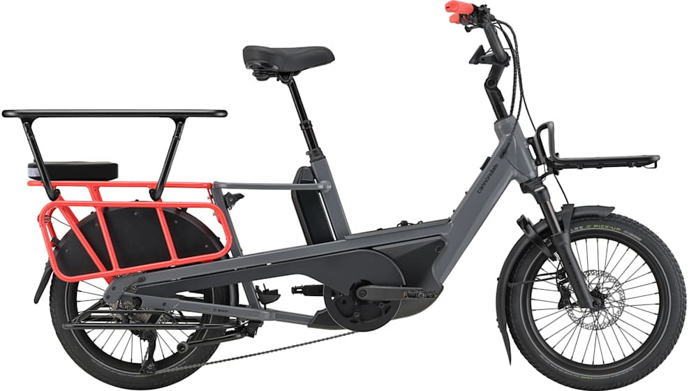 Cannondale Cargowagen Neo 2 med Seatpad, Surround Rails og Commuter Rack