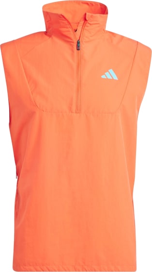 Adizero Half-Zip Running Vest Herre