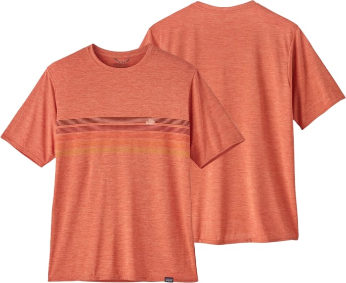 Line Logo Ridge Stripe: Quartz Coral X-Dye
