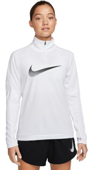 Dri-FIT Swoosh Half-Zip LS Dame