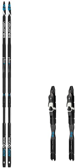 Salomon Aero 9 eSKIN PSP med Salomon Prolink Shift Pro Classic