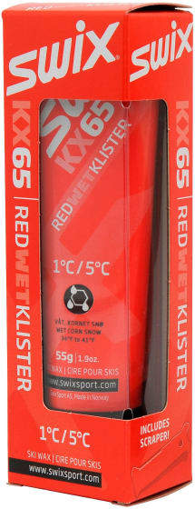 KX65 Red Klister, 1C to 5C