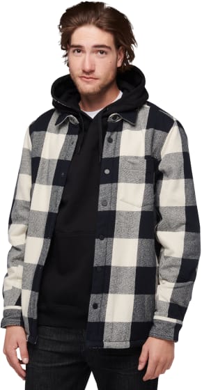 Black-Off White Plaid 