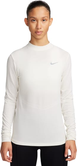 Dri-FIT Swift Mock-Neck LS Running Top Dame