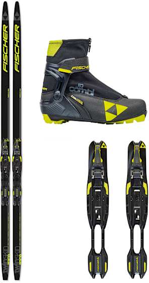 Twin Skin Race Jr med Race JR Classic Binding og JR Combisko