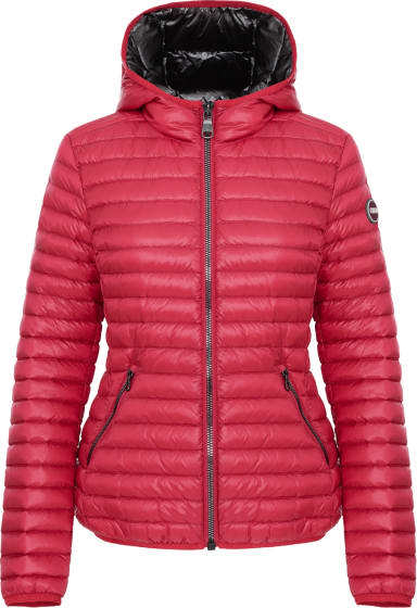 Autumn Down Jacket With Fixed Hood Dame