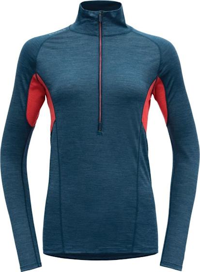 Running Merino 130 Zip Neck Dame