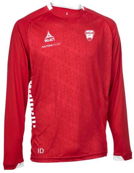 Haslum Player Shirt L/S Jr med Trykk