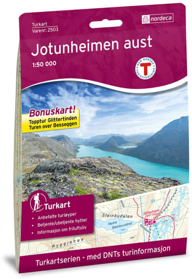 Jotunheimen aust 1:50 000