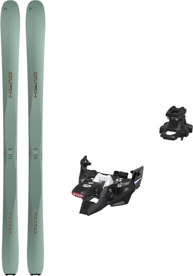 Crux 99 med Marker Alpinist 8