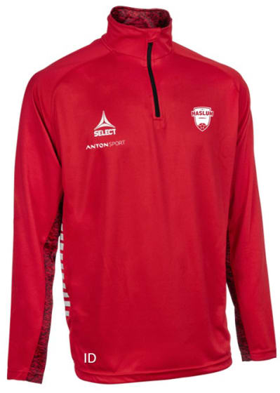 Haslum Training Sweat 1/2 Zip Jr med Trykk