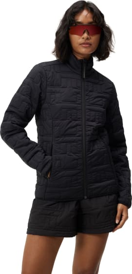 Marble Quilted Jacket Dame