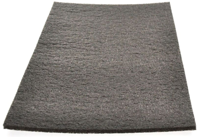 TRADEX sitteplate grå/svart