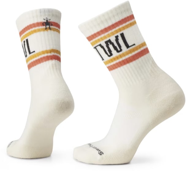 Athletic SMRTWL Retro Stripe Crew Socks