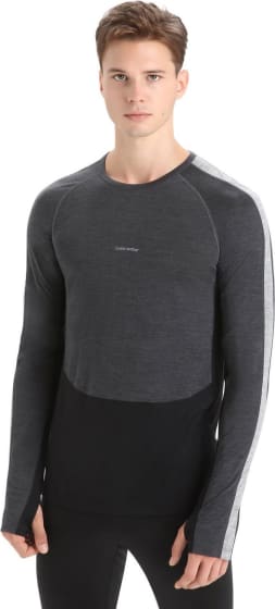 Merino 125 ZoneKnit LS Crewe Thermal Top Herre