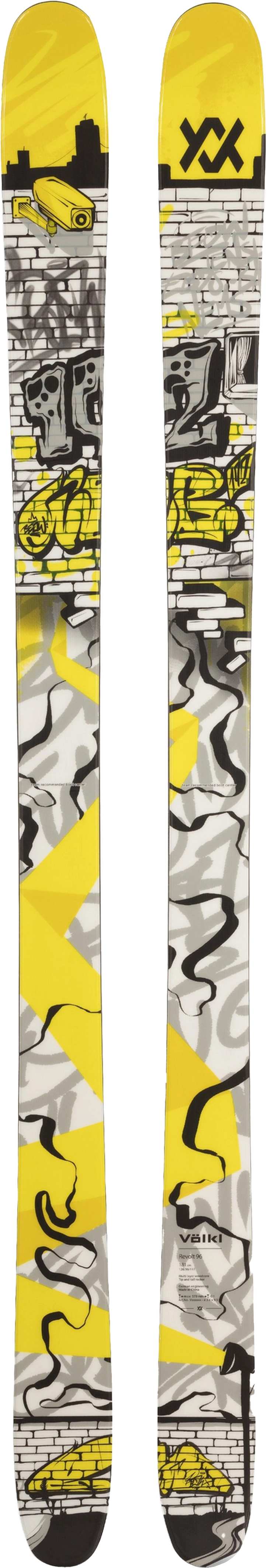 Völkl Revolt 96 med Marker Griffon 13 Unisex