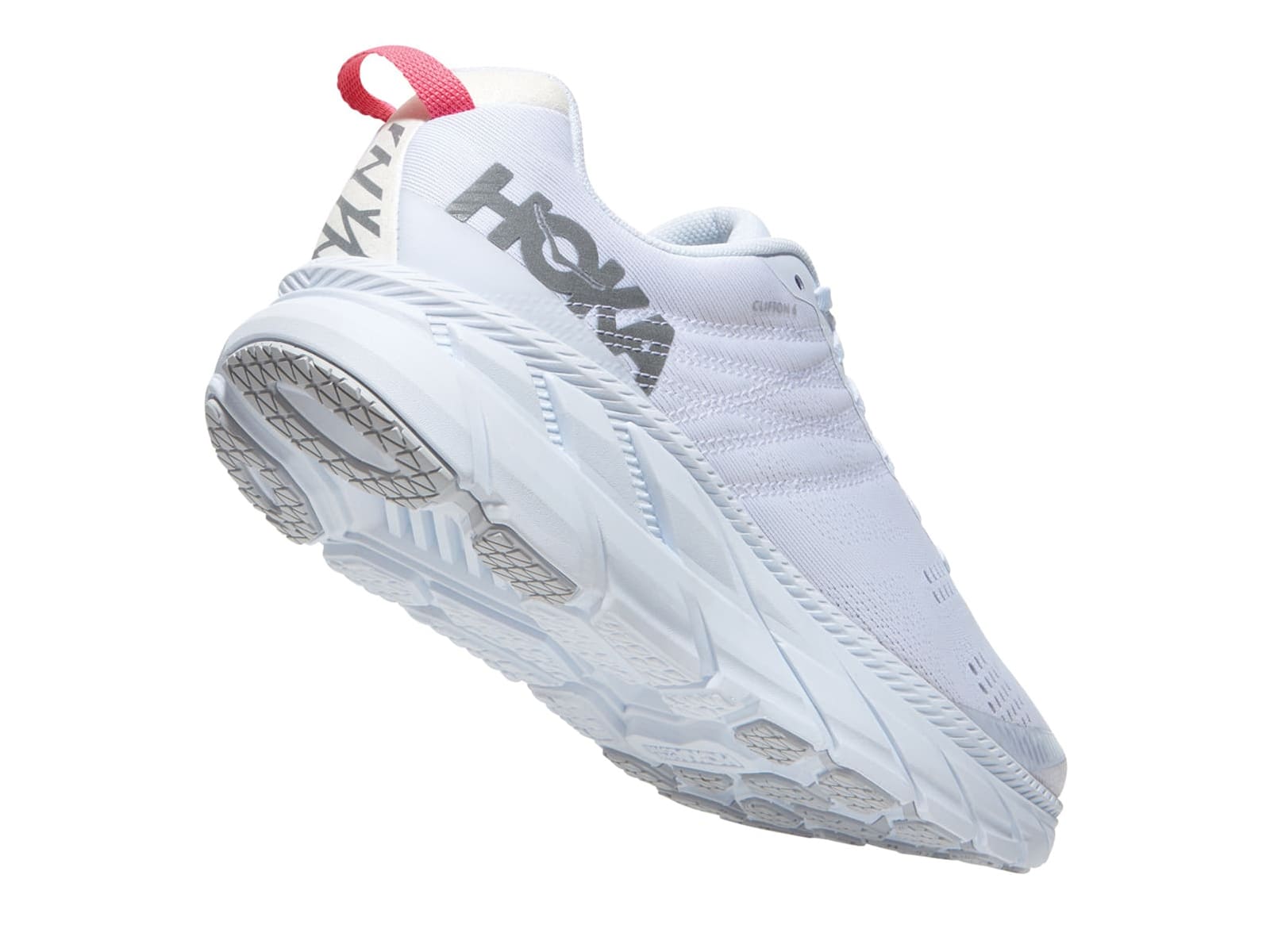 Hoka clifton 6 white dame hot sale