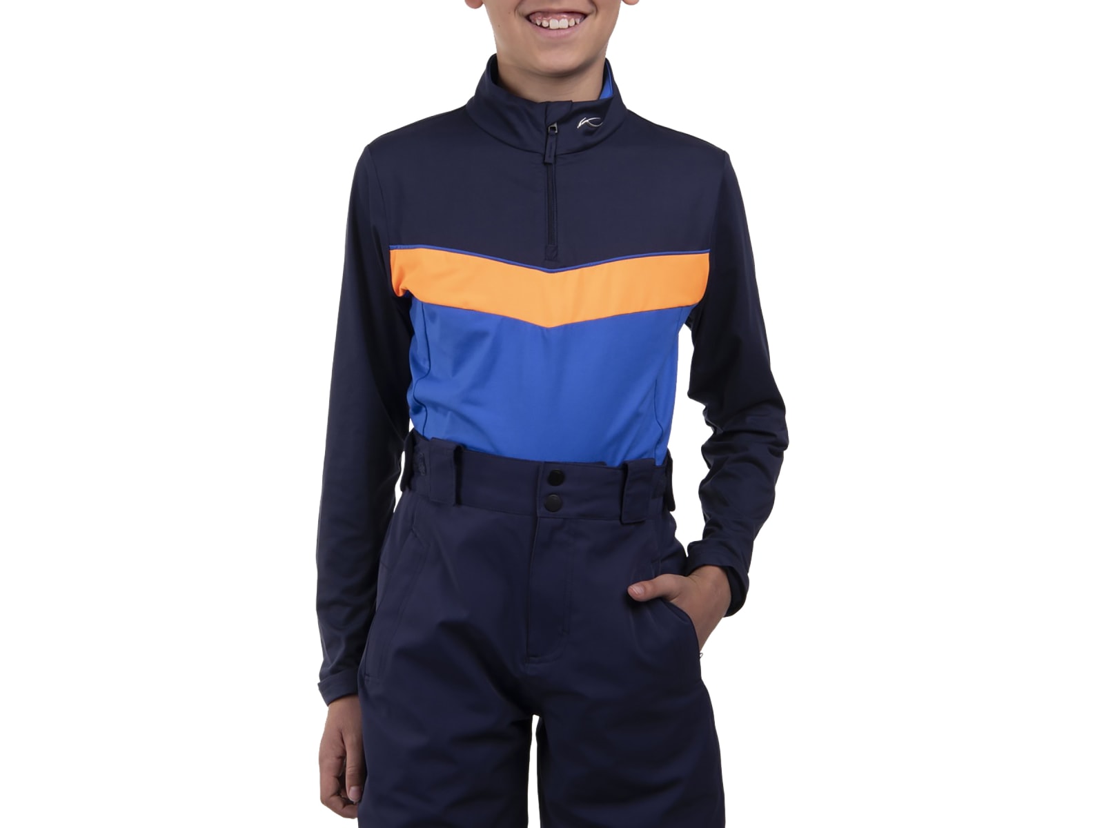 Kjus Gian Midlayer Half Zip Gutt Barn Anton Sport