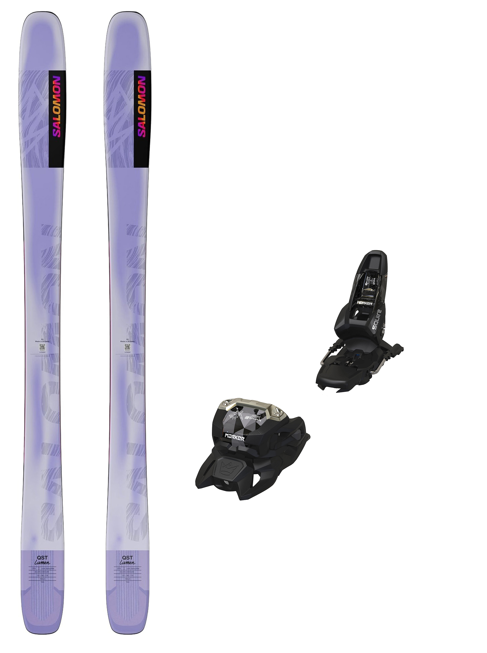 Salomon QST Lumen 98 med Marker Squire 11 Unisex