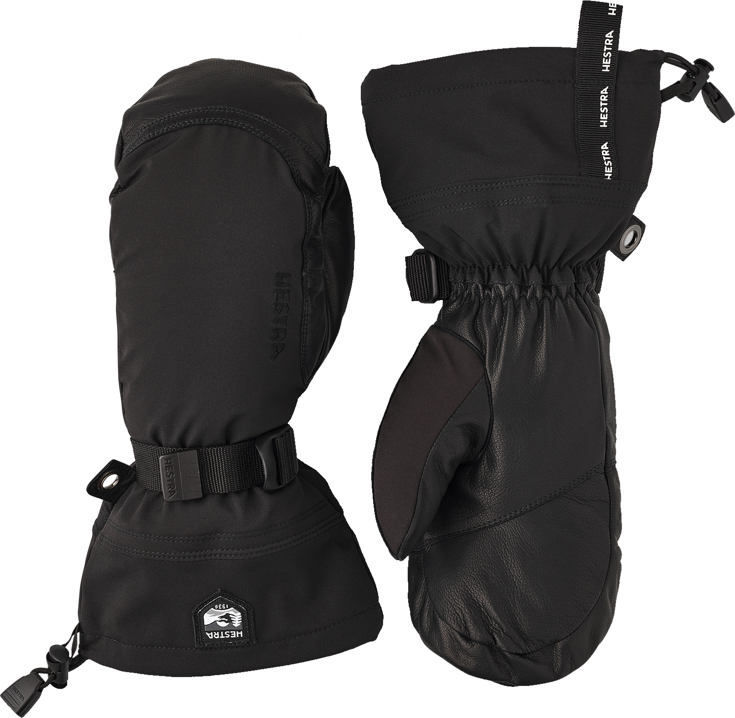 Bilde av Army Leather Extreme Mitt 6, Black/Black