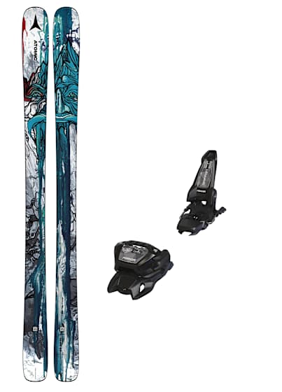 atomic bent 85 164cm ＋marker griffon13 Atomic Bent 85 med Marker Griffon 13 Unisex