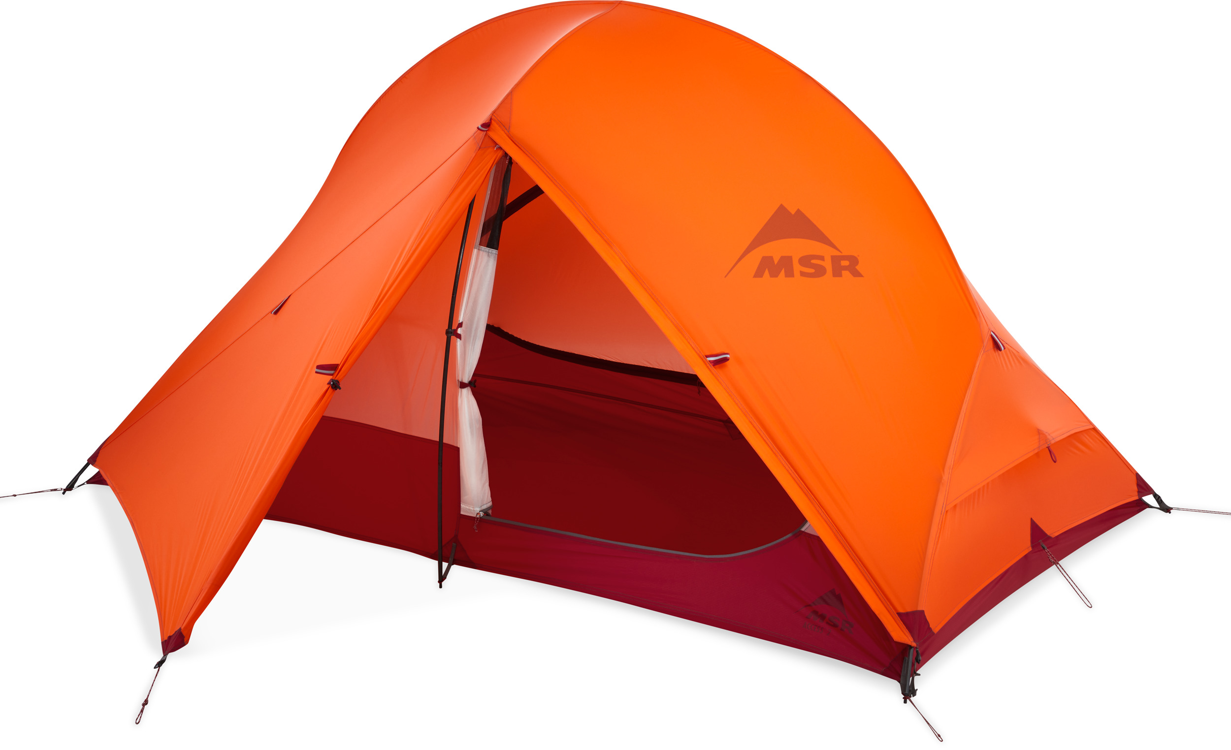 Msr Access 2 Helårstelt 2-person Telt Orange OneSize