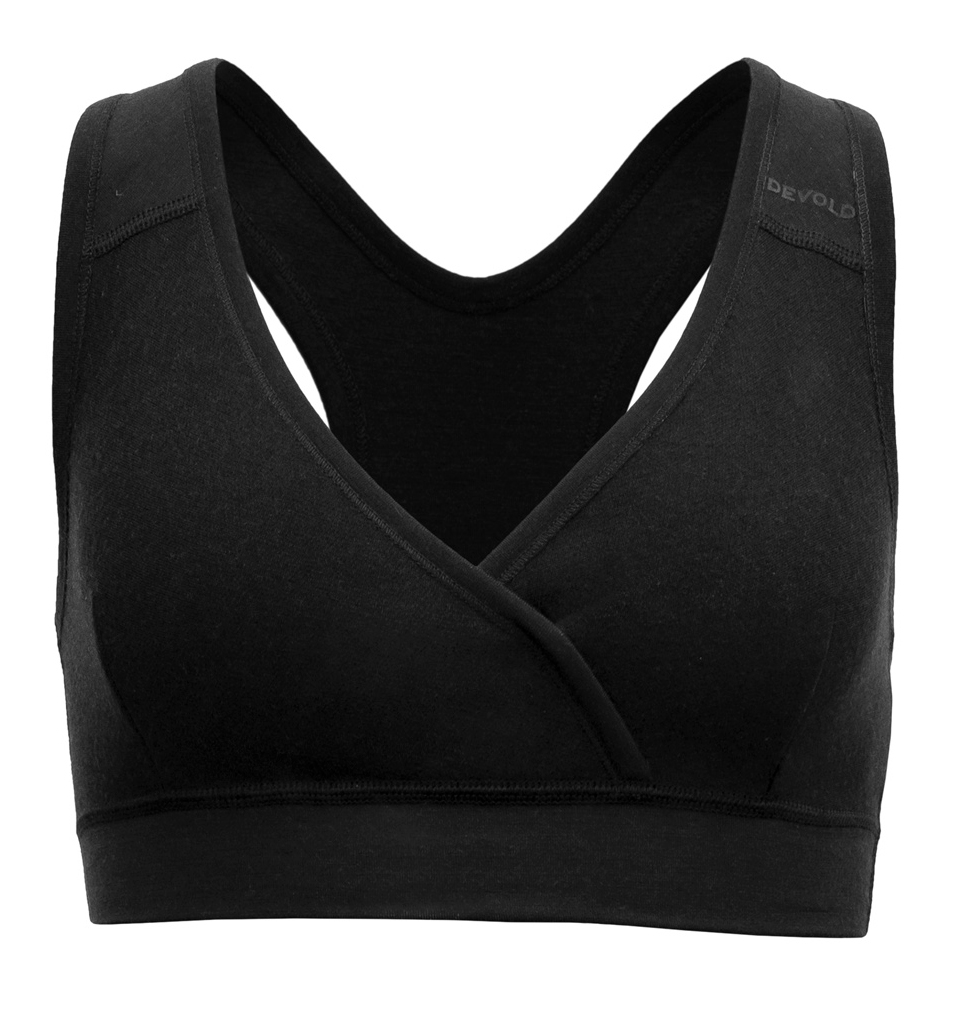 Bilde av Nibba Fleece Merino Bra Caviar XS
