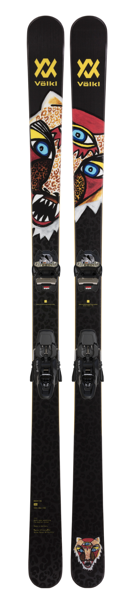 Volkl BASH 86 164cm Marker Squire 11 付属 - スキー