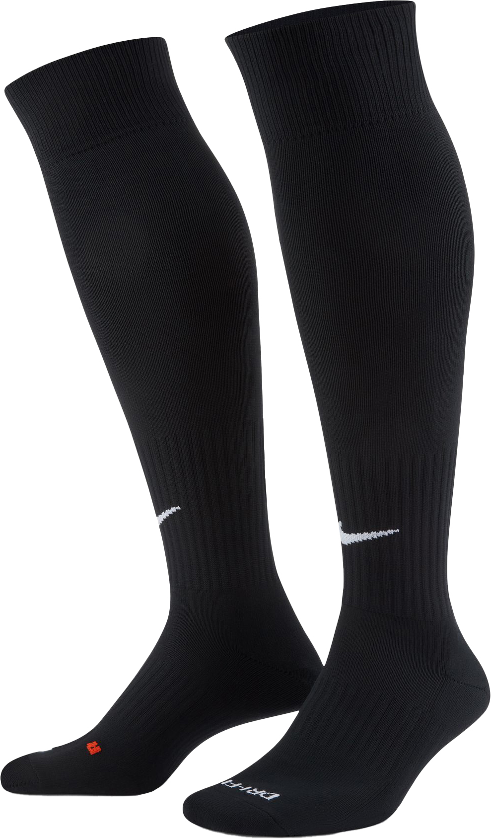 Academy Over-the-Calf Sock, fotballstrømpe, unisex BLACK/(WHITE)