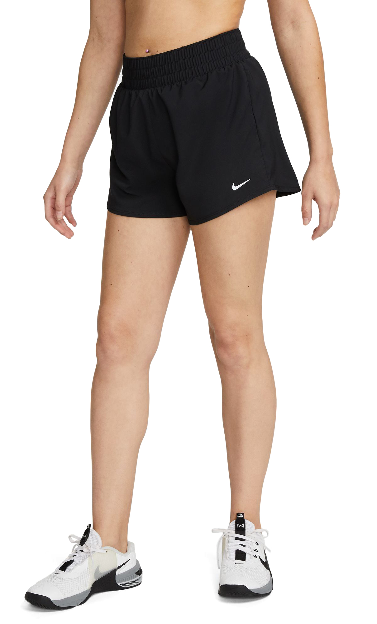 Dri-Fit One High Waist Shorts Dame Black XS