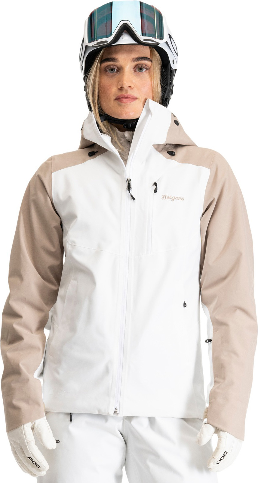 Veste De Ski Bergans Oppdal - Isolation Dermizax Shell - Taille S Femme - Occasion Bon État
