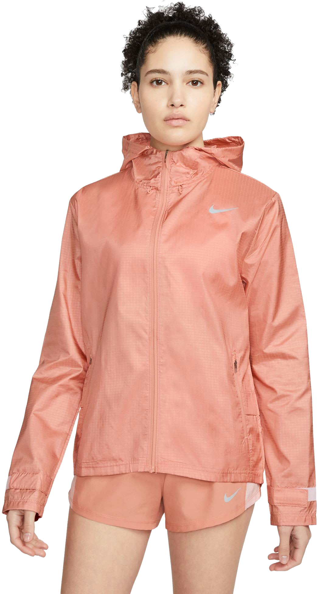Essential Jacket, løpejakke dame BLACK/REFLECTIVE SIL