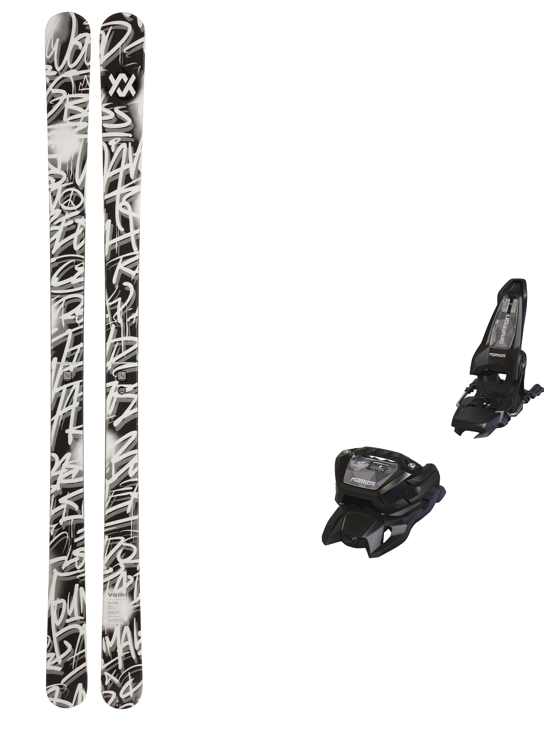 VOLKL REVOLT95 173cm マーカー GRIFFON 13 Völkl REVOLT 95 + Marker