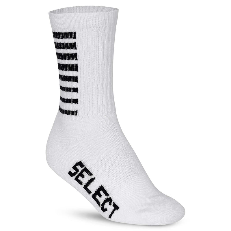 Select Handball Sports Sock Striped, håndballstrømpe unisex White