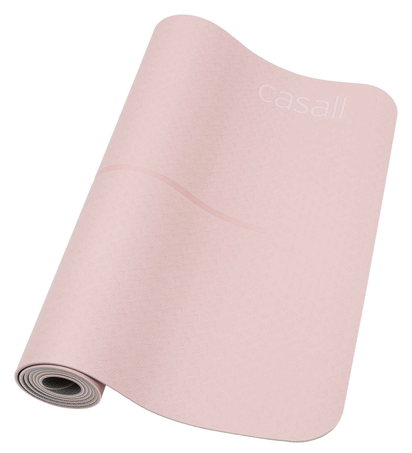 Yoga Mat Position 4mm Lucky Pink/Grey 4mm