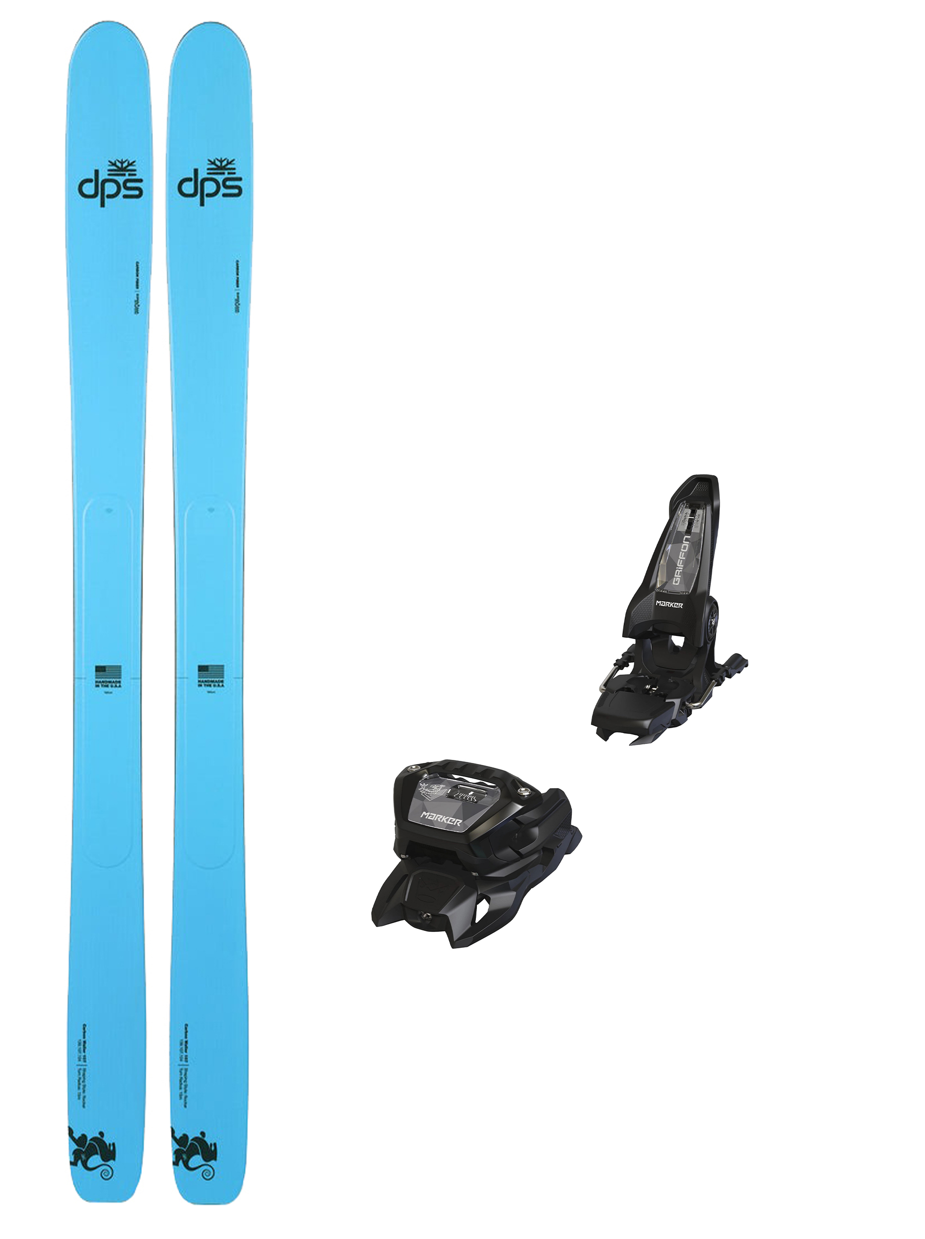DPS Carbon Wailer 107 med Marker Griffon 13 Unisex