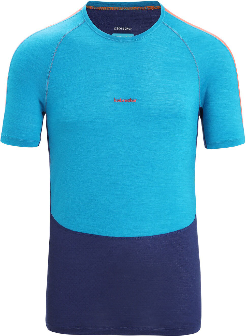 Men 125 Zoneknit™ Ss Crewe Geo Blue/royal Navy/cb L