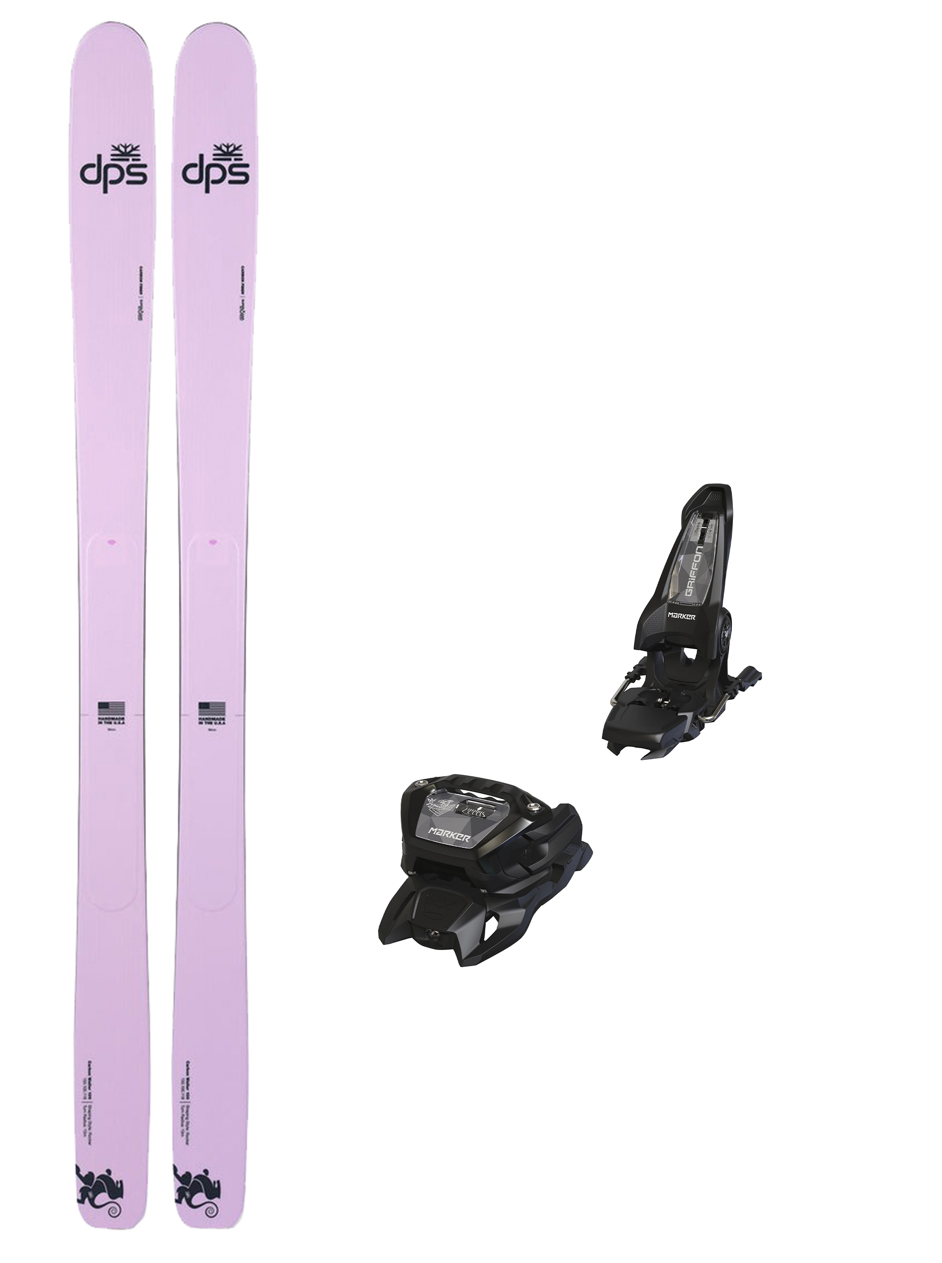 DPS Carbon Wailer 100 med Marker Griffon 13 Unisex